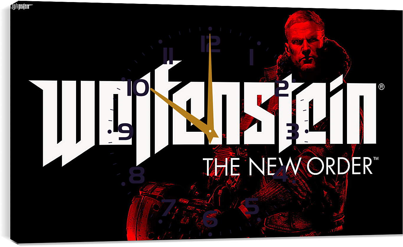 Часы картина - Wolfenstein: The New Order
