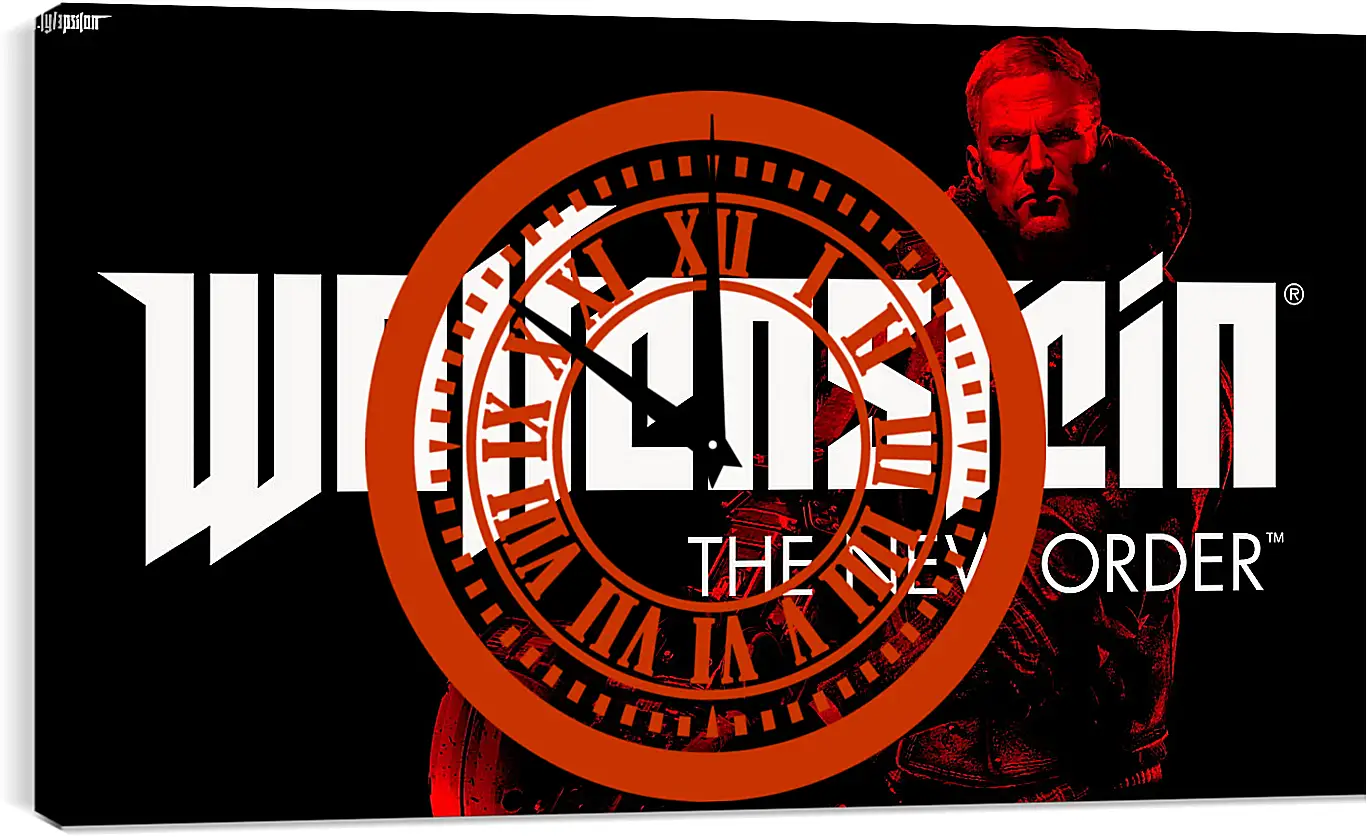 Часы картина - Wolfenstein: The New Order
