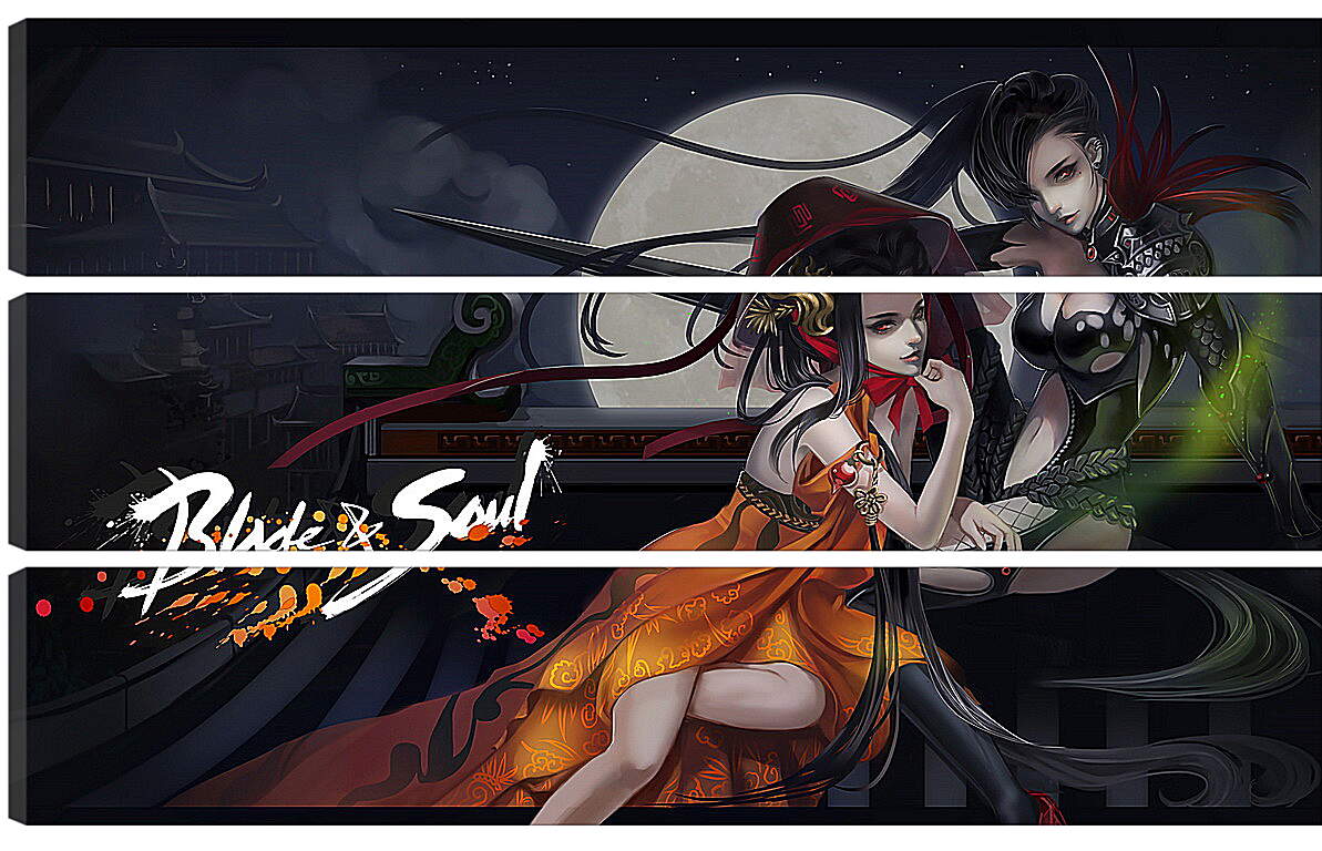 Модульная картина - Blade & Soul
