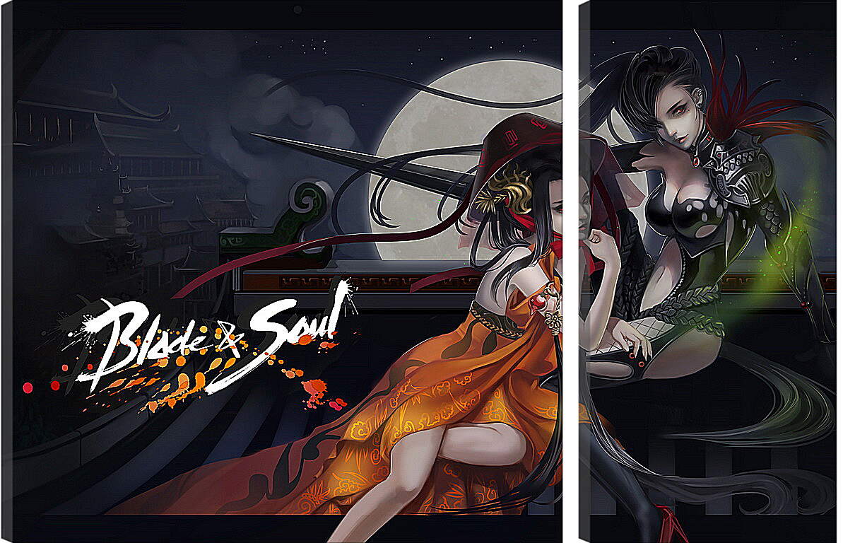 Модульная картина - Blade & Soul
