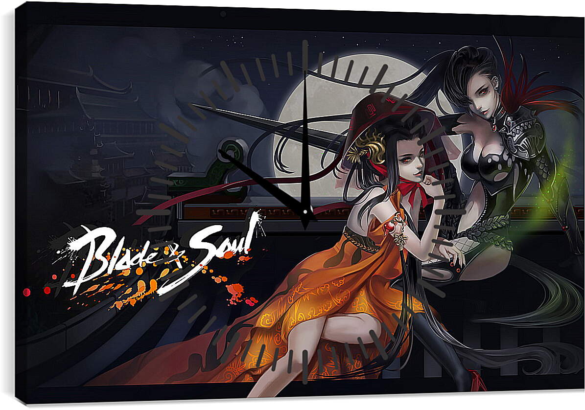 Часы картина - Blade & Soul
