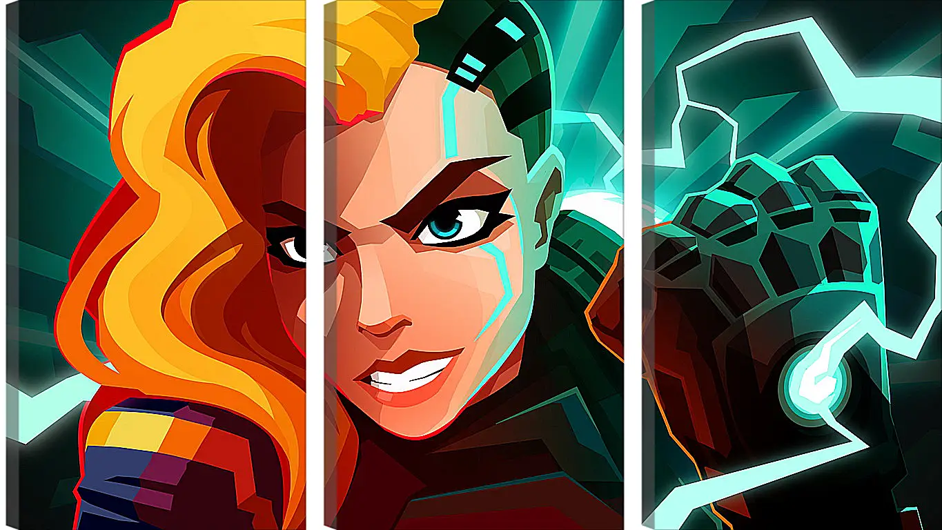 Модульная картина - Velocity 2X
