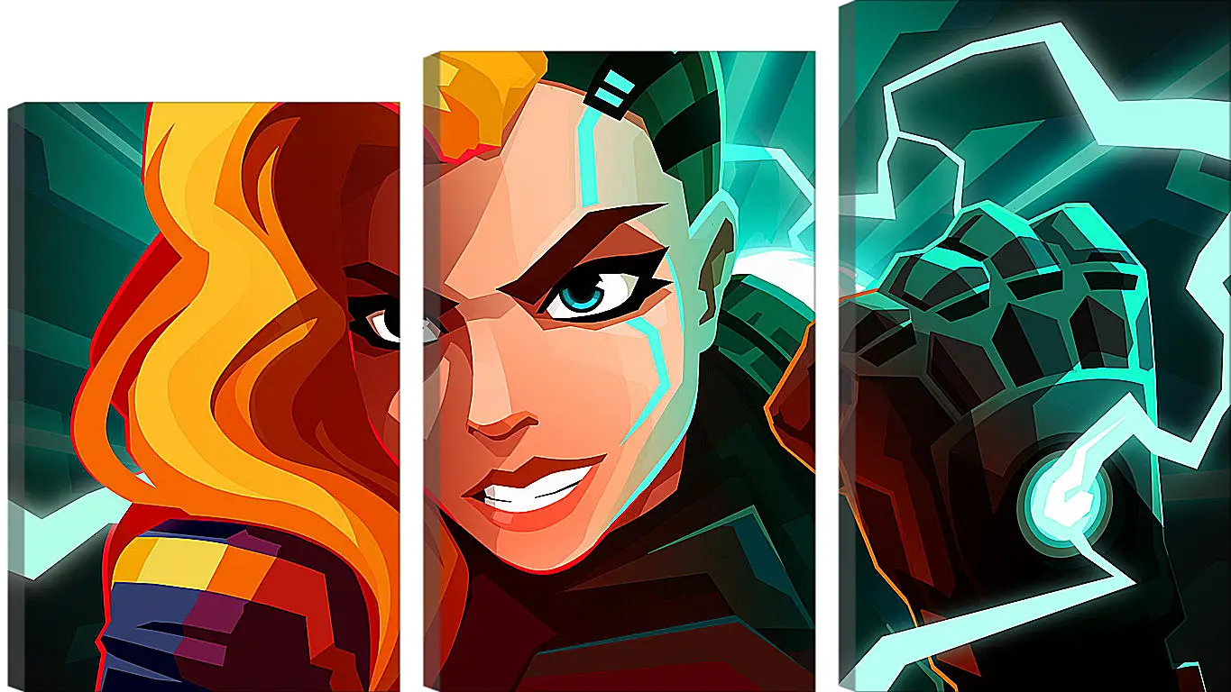 Модульная картина - Velocity 2X
