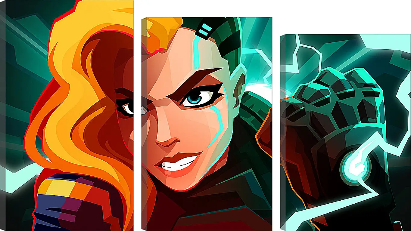 Модульная картина - Velocity 2X
