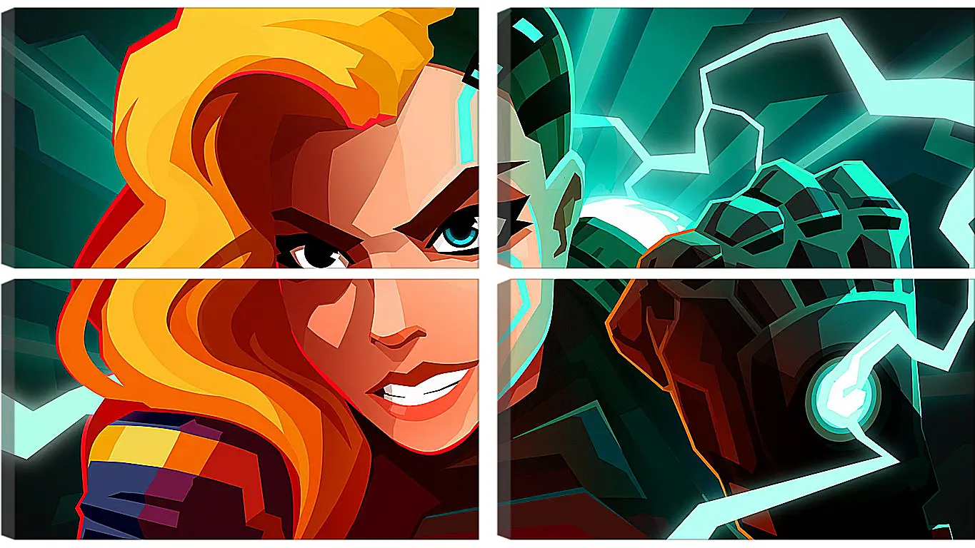 Модульная картина - Velocity 2X
