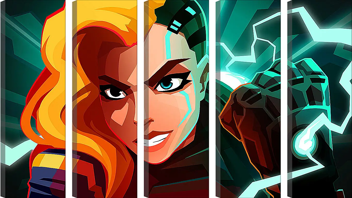 Модульная картина - Velocity 2X
