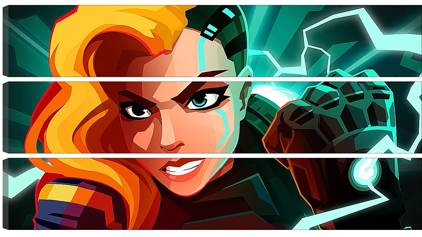 Модульная картина - Velocity 2X
