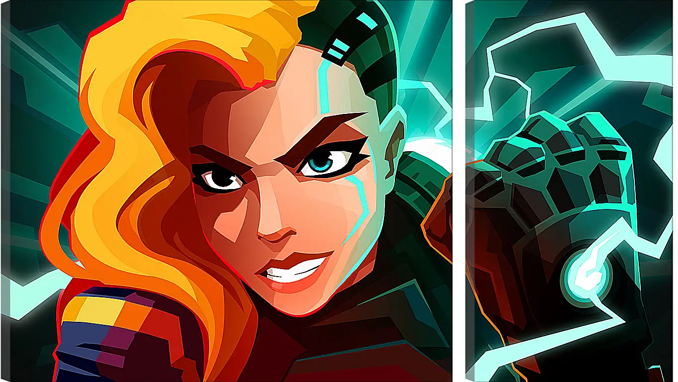 Модульная картина - Velocity 2X
