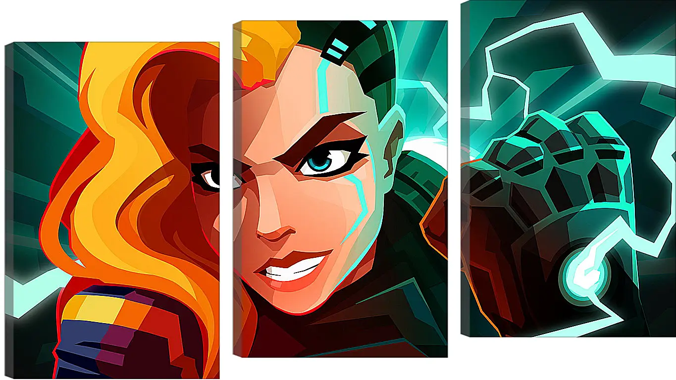 Модульная картина - Velocity 2X
