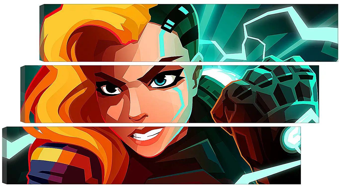 Модульная картина - Velocity 2X
