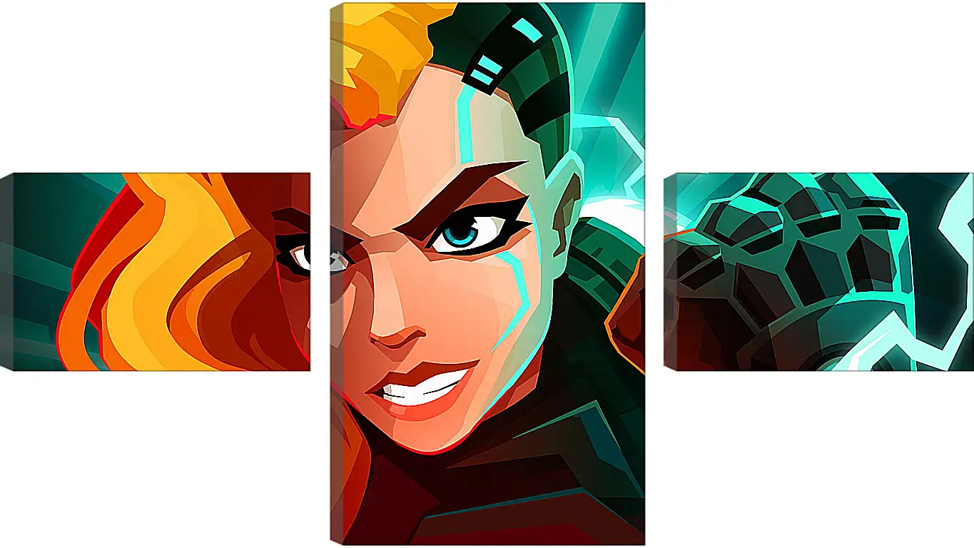 Модульная картина - Velocity 2X
