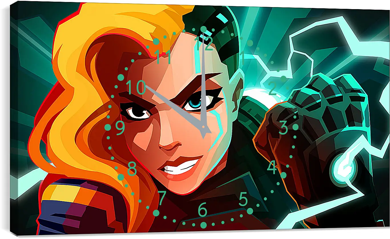 Часы картина - Velocity 2X
