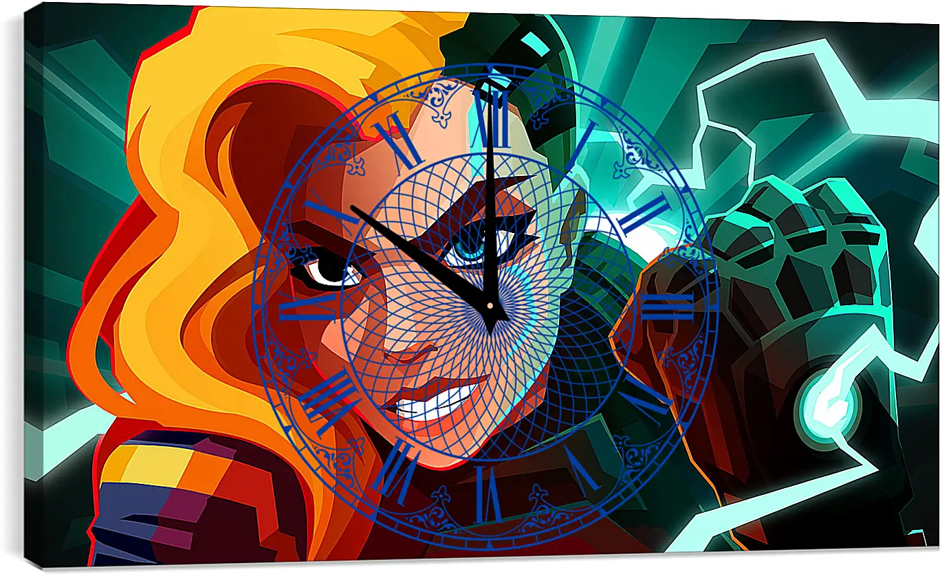 Часы картина - Velocity 2X
