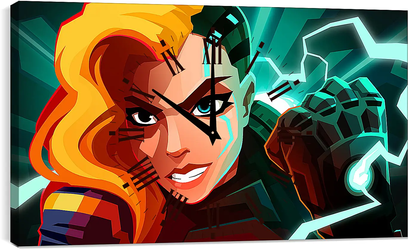 Часы картина - Velocity 2X
