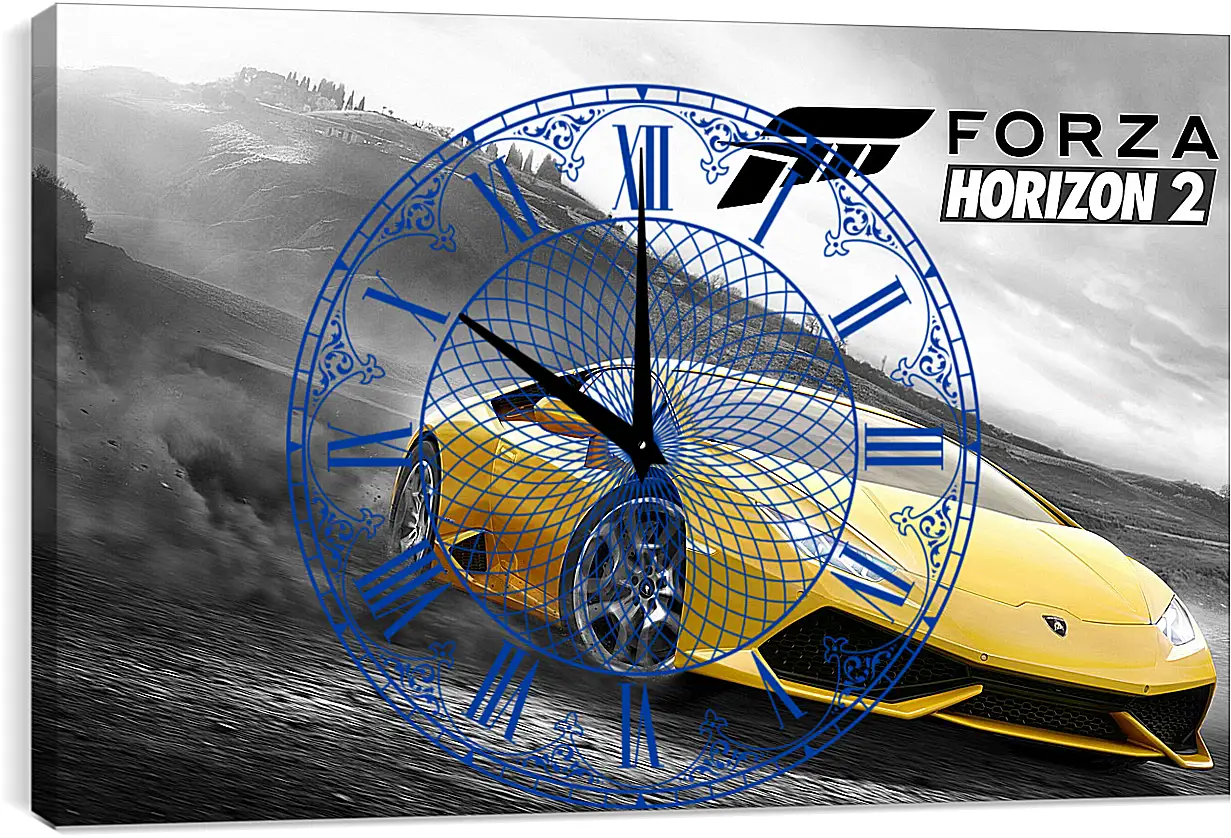 Часы картина - Forza Horizon 2
