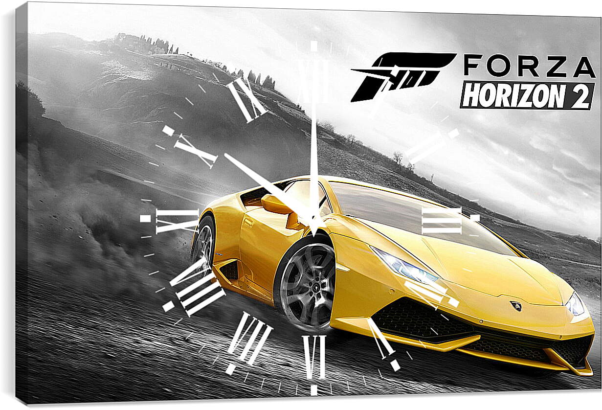 Часы картина - Forza Horizon 2
