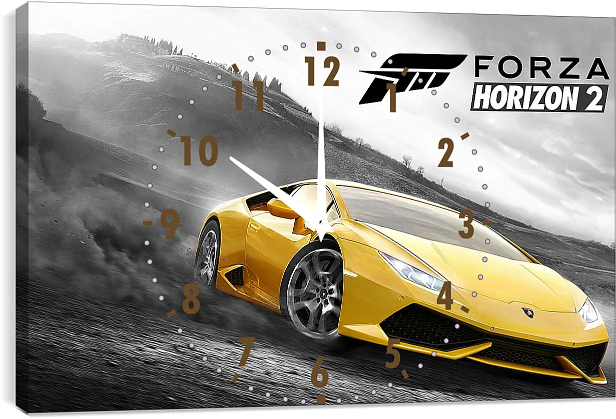 Часы картина - Forza Horizon 2
