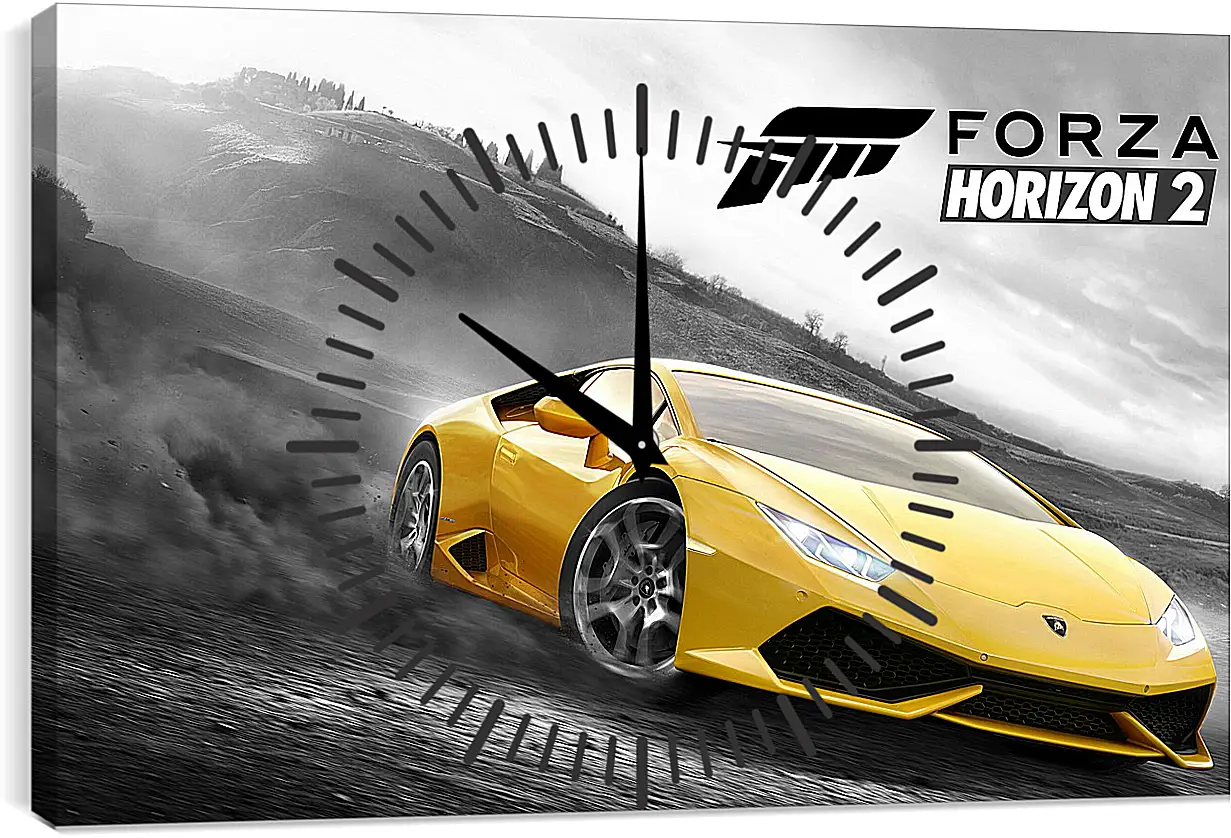 Часы картина - Forza Horizon 2
