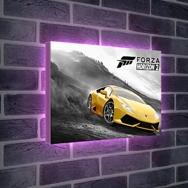 Лайтбокс световая панель - Forza Horizon 2
