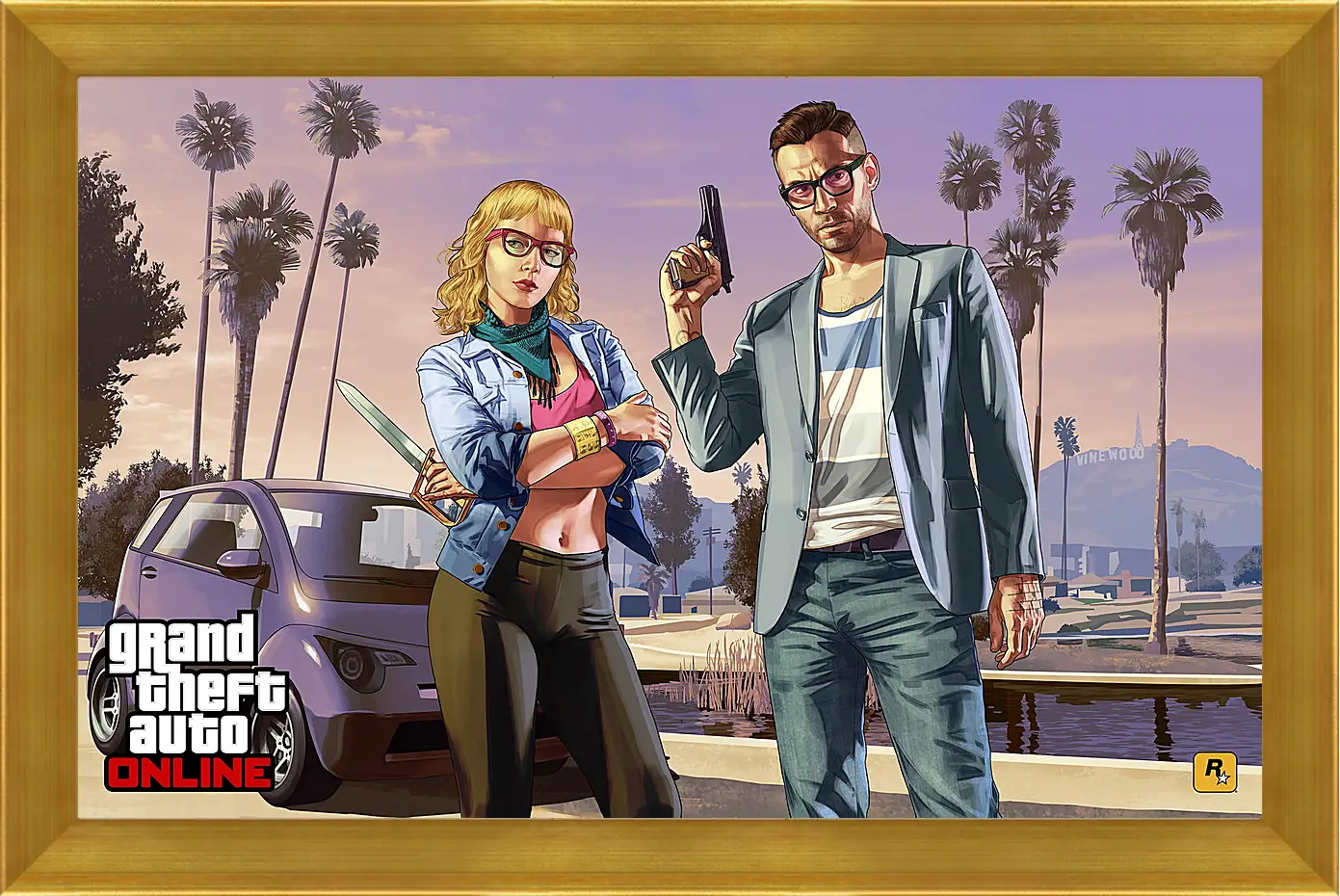 Картина в раме - Grand Theft Auto V
