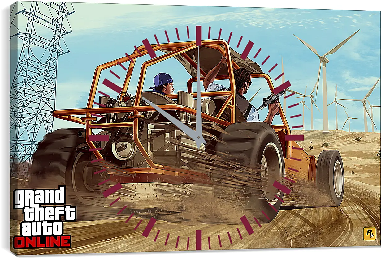 Часы картина - Grand Theft Auto V
