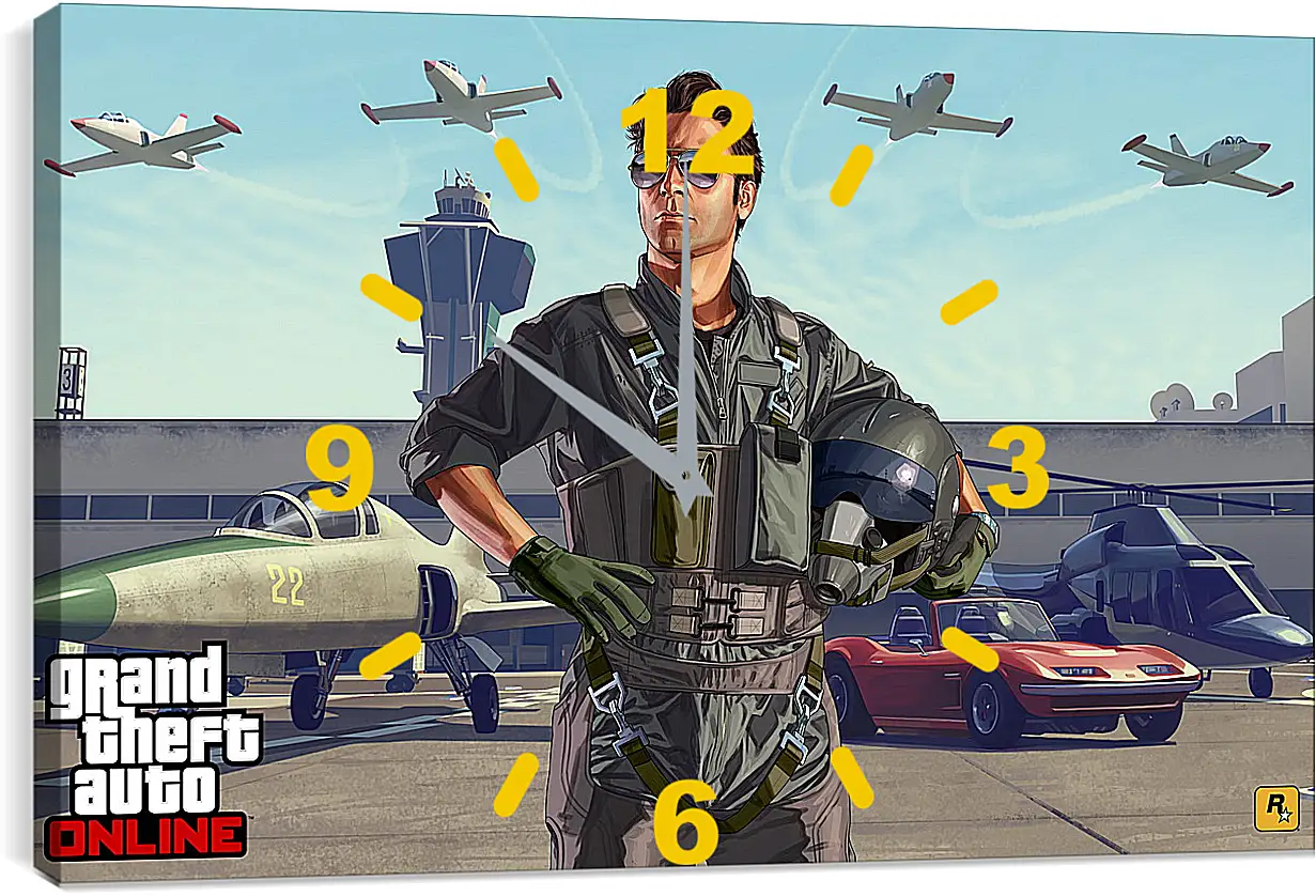 Часы картина - Grand Theft Auto V
