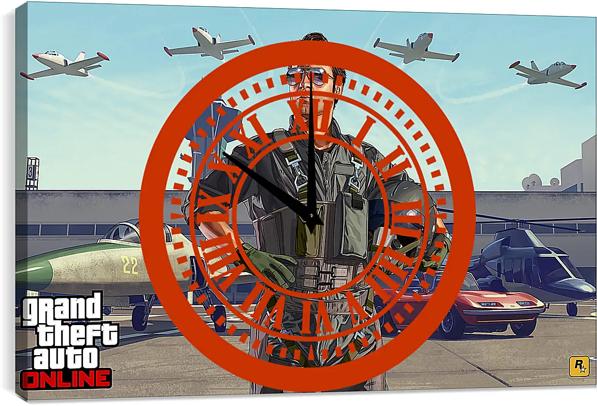 Часы картина - Grand Theft Auto V

