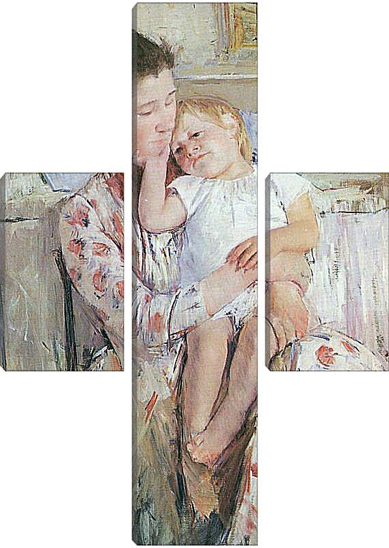 Модульная картина - Emmie and Her Child. Кэссетт (Кассатт) Мэри Стивенсон