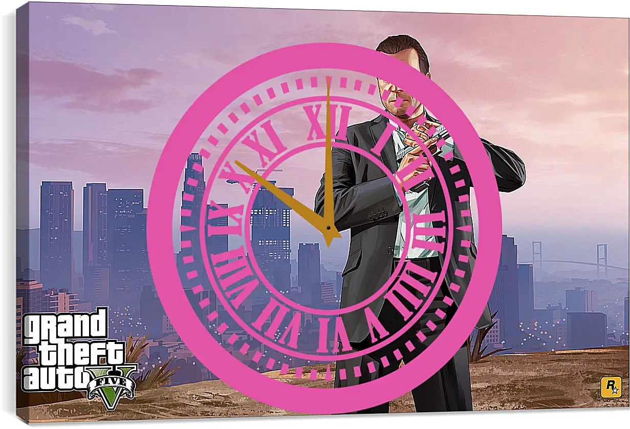 Часы картина - Grand Theft Auto V
