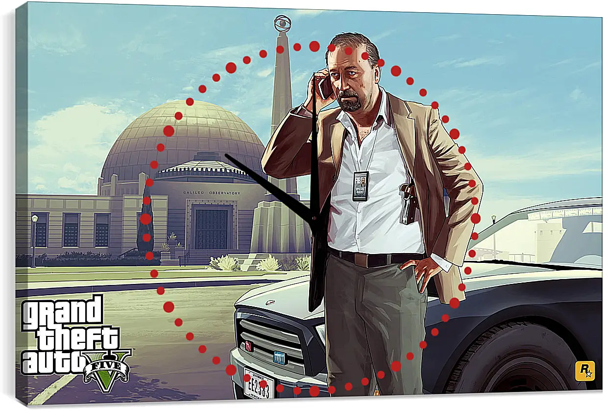 Часы картина - Grand Theft Auto V
