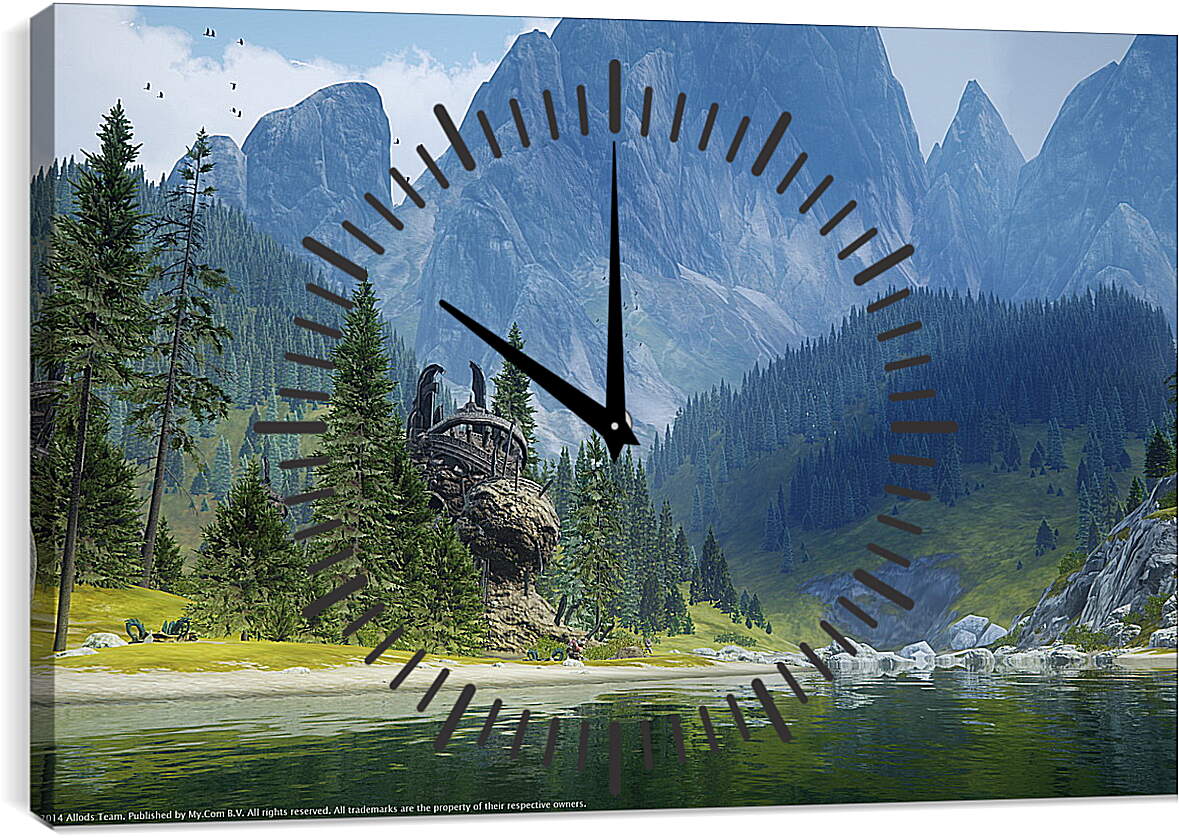 Часы картина - Skyforge
