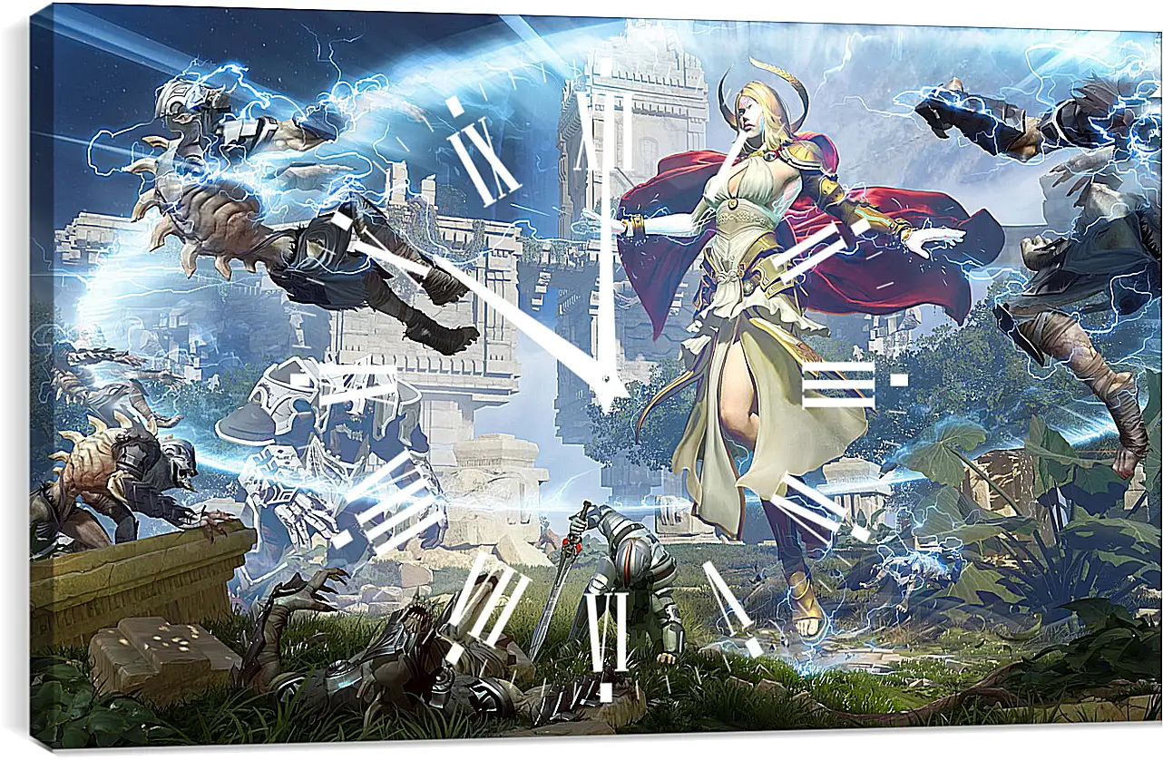 Часы картина - Skyforge
