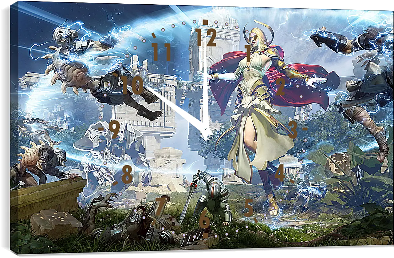 Часы картина - Skyforge
