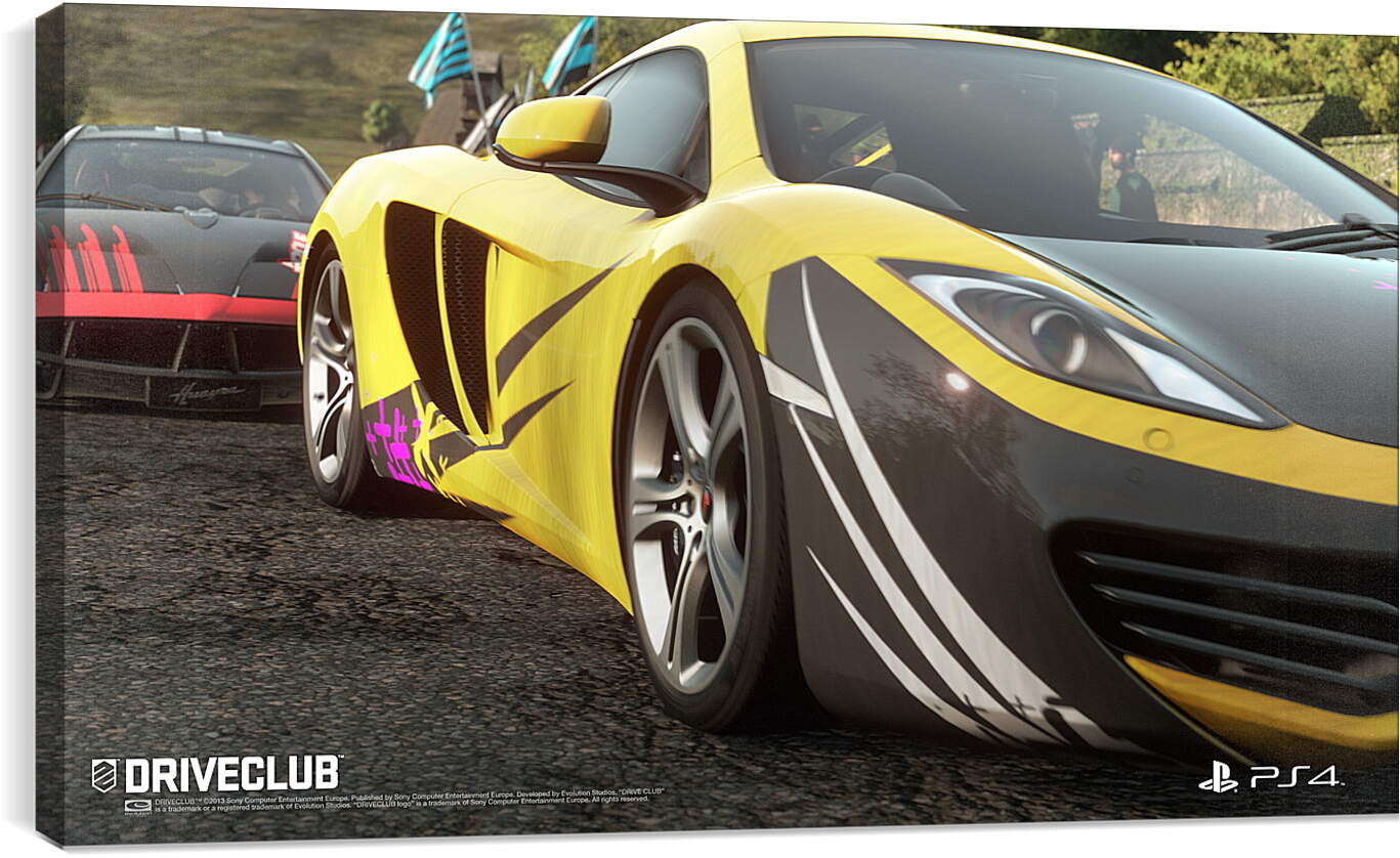 Постер и плакат - Driveclub
