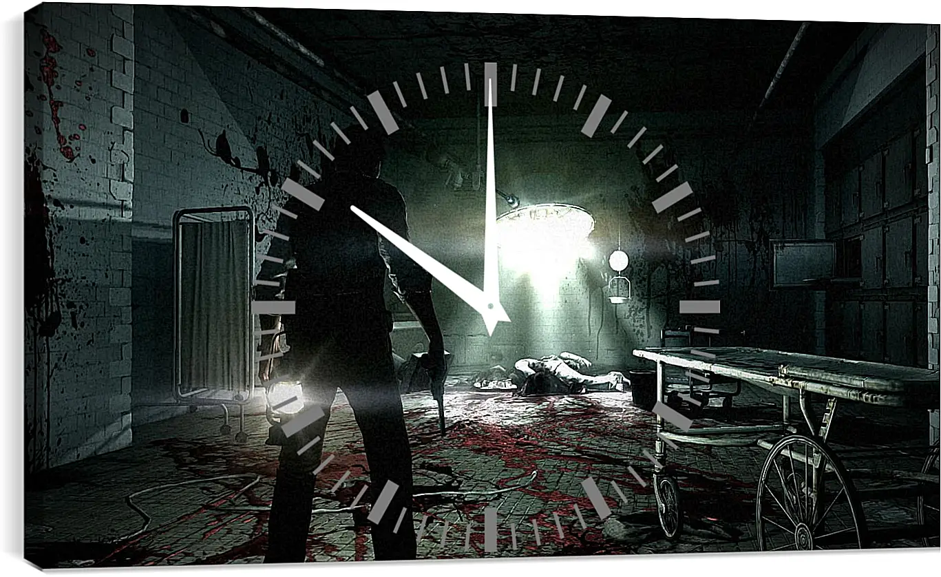 Часы картина - The Evil Within
