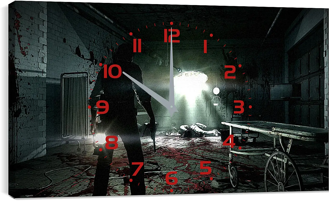 Часы картина - The Evil Within
