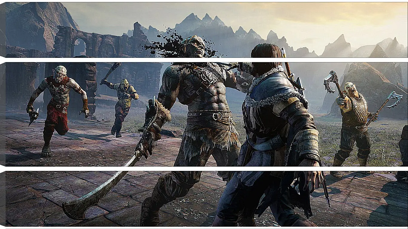 Модульная картина - Middle-earth: Shadow Of Mordor
