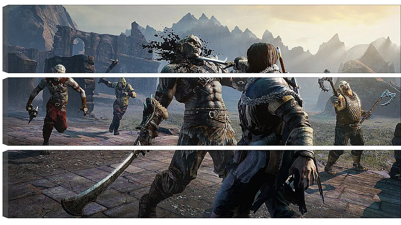 Модульная картина - Middle-earth: Shadow Of Mordor
