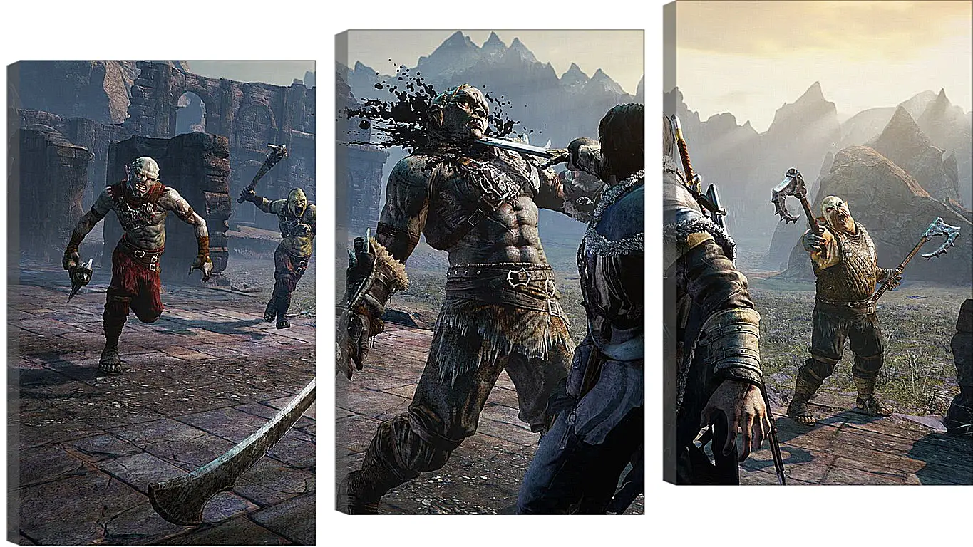 Модульная картина - Middle-earth: Shadow Of Mordor
