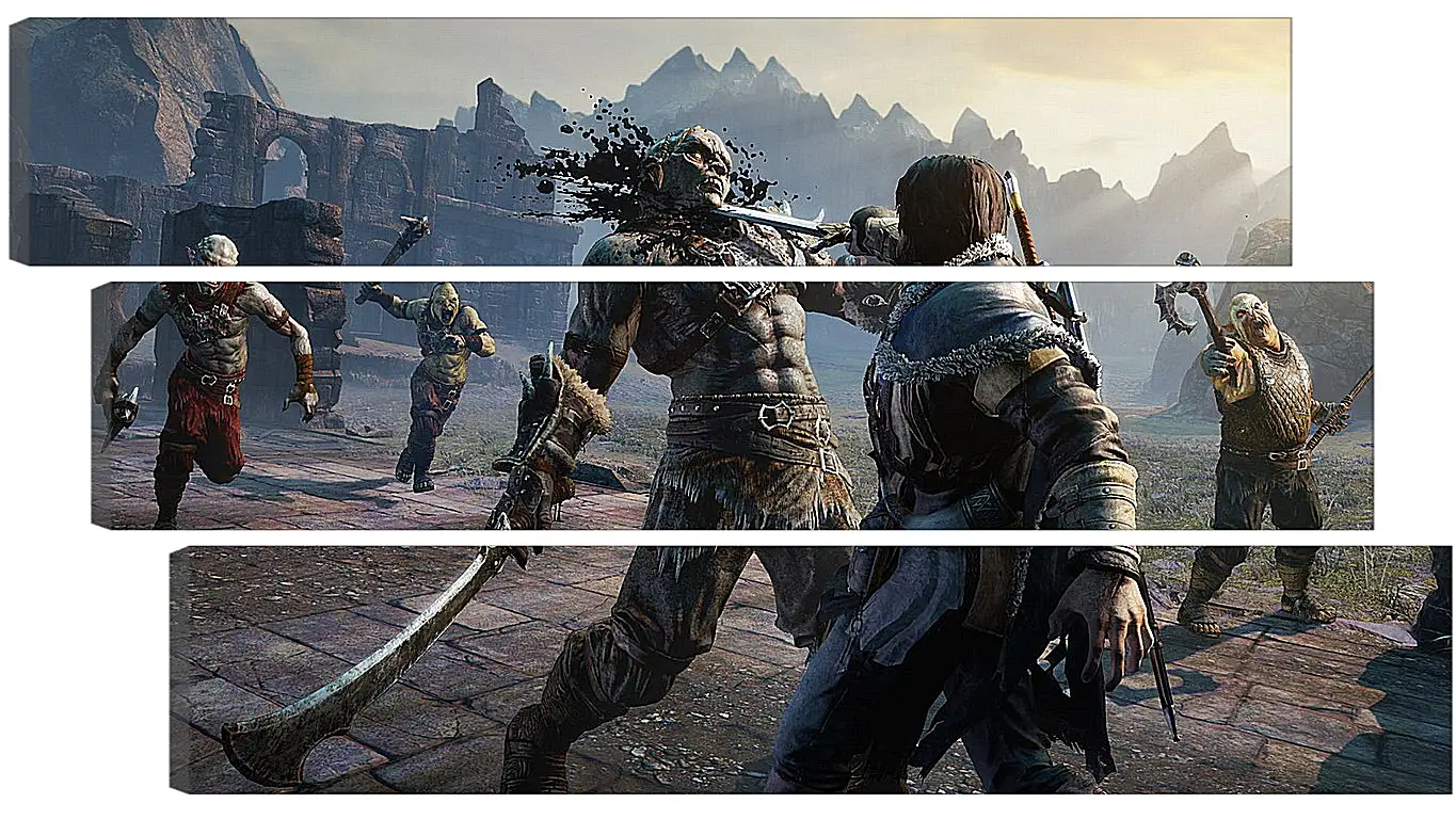 Модульная картина - Middle-earth: Shadow Of Mordor
