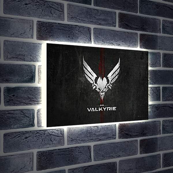 Лайтбокс световая панель - EVE: Valkyrie

