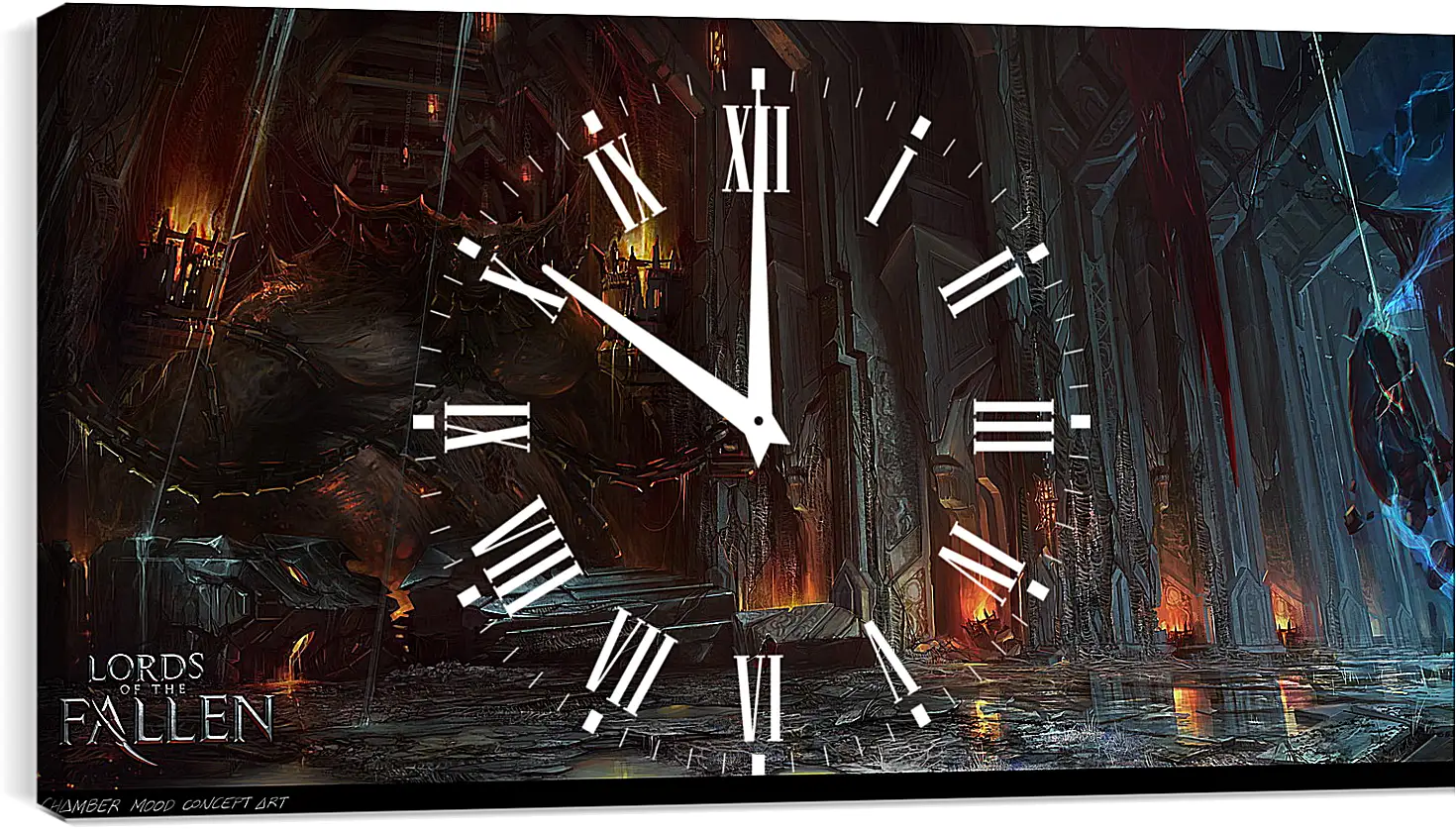 Часы картина - Lords Of The Fallen
