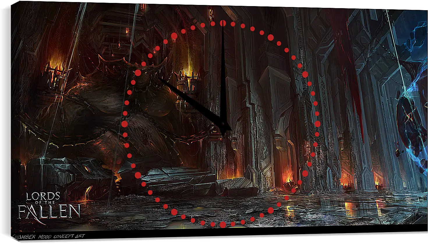 Часы картина - Lords Of The Fallen
