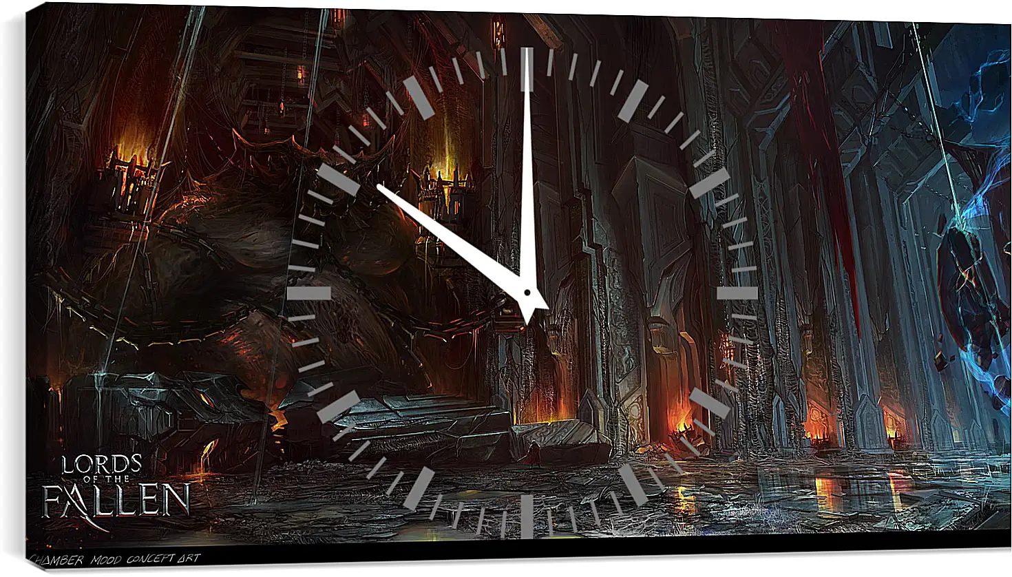 Часы картина - Lords Of The Fallen
