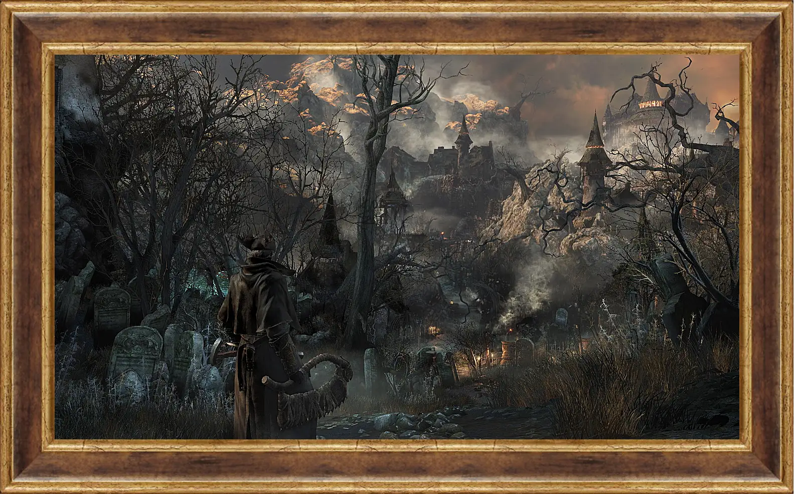 Картина в раме - Bloodborne
