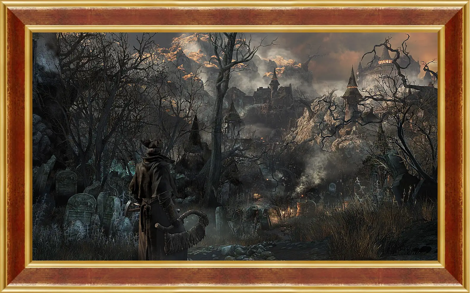 Картина в раме - Bloodborne
