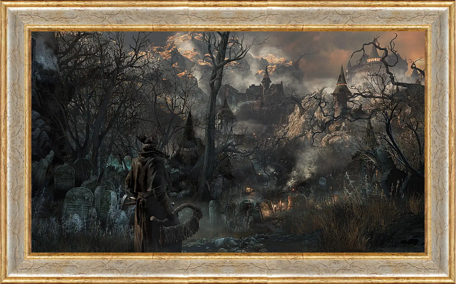 Картина в раме - Bloodborne
