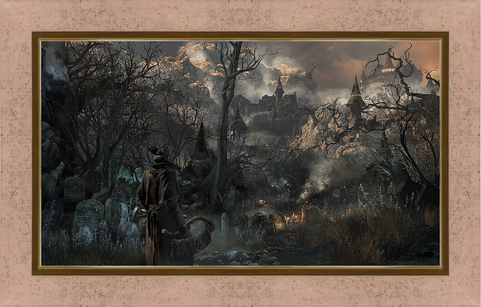 Картина в раме - Bloodborne
