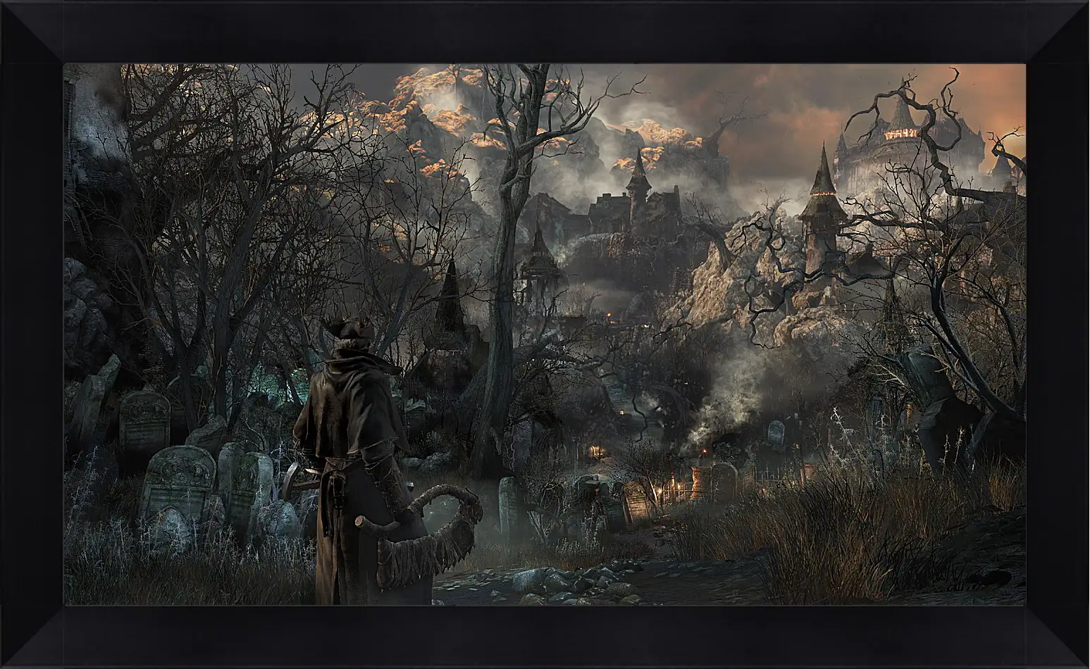 Картина в раме - Bloodborne
