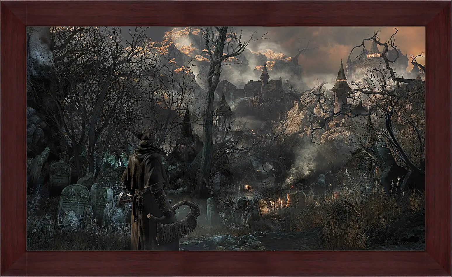 Картина в раме - Bloodborne
